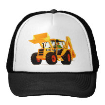 Escavador amarelo bone