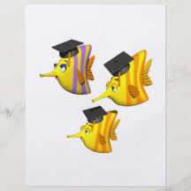 Escola dos peixes panfletos