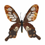 Escultura da foto da borboleta de Golddust fotoesculturas