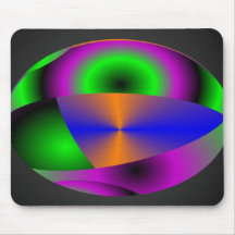 Esferas abstratas mouse pads
