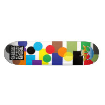 ESGHHG roxo, marrom, amarelo, vermelho, azul, pret Skate