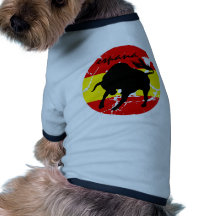 Espana Camiseta Para Cães