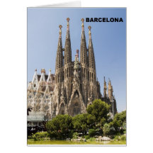 ESPANHA de SAGRADA FAMILIA BARCELONA (St.K) Cartao