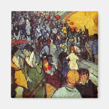 Espectadores de Van Gogh na arena em Arles (F548) Imas