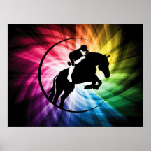 Espectro equestre impressão