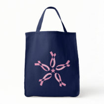 Esperança cor-de-rosa bolsas