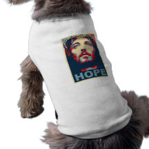 Esperança do Jesus Cristo Roupa Para Cães