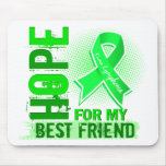 Esperança para meu linfoma do melhor amigo mousepad