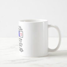 Espere por favor… a carga do professor da história caneca