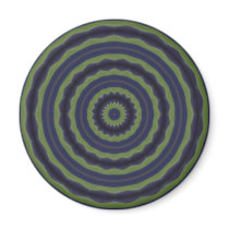 Espiral do verde azul ímãs