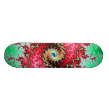 Espiral dobro - design do fractal skate