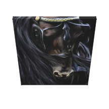 Espírito do frisão - pintura do cavalo impressão de canvas esticadas