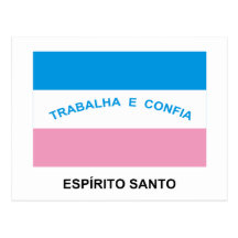 Espírito Santo, bandeira de Brasil Cartões Postais