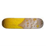 Espuma da cerveja clara skate boards