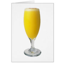 Espumante sumo de laranja sparkling wine alaranjad cartão