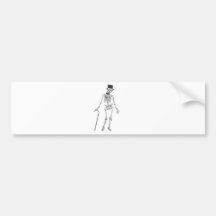 Esqueleto da dança adesivo