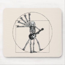 Esqueleto de Vitruvian Mousepad