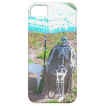 "Esqueleto sob caso de Iphone 5 de um guarda-chuva Capas De iPhone 5 Case-Mate
