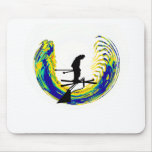 Esqui dentro agora mouse pad