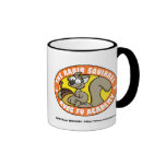 Esquilo irracional Kung Fu Caneca