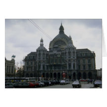 Estação central", Antuérpia, Bélgica Cartoes