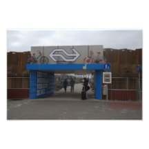 Estação de caminhos-de-ferro fotografia