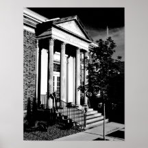 Estação de correios principal McMinnville Tennesse Poster