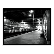 Estação de metro de Atlanta Cartão Postal