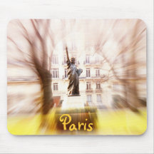 Estátua da liberdade de Paris Mousepad