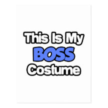 Este é meu traje do chefe cartões postais