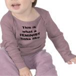 Este é o que uma FEMINISTA olha como Tshirts