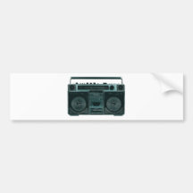 estéreo retro adesivos