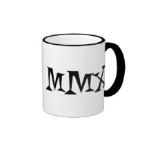 Estilo 2010 romano caneca