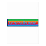 Estilo 3 da estrada de Portobello Cartao Postal