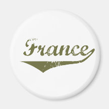 Estilo da revolução de France Imãs De Geladeira