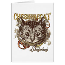 Estilo de Carnivale do gato de Cheshire (versão do Cartoes
