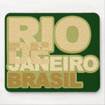 Estilo de pia batismal de Rio Mousepad
