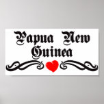 Estilo do tatuagem de Paraguai Pôsteres