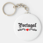 Estilo do tatuagem de Portugal Chaveiro