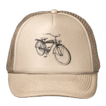 Estilo dos anos 50 da venda ambulante bonés