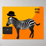 Estilo retro pôsteres