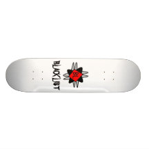 Estoque PRETO da LISTA Skateboard