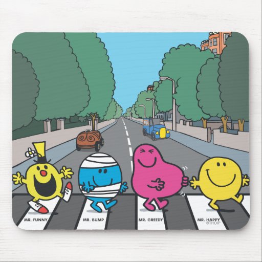 Estrada da abadia mousepads