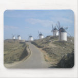 Estrada do moinho de vento mousepad
