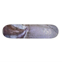 Estrada e skate das árvores