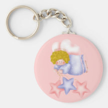 Estrela bonito 1 do anjo chaveiros