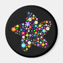 Estrela bonito da flor ima