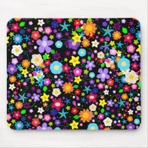 Estrela bonito da flor mousepad