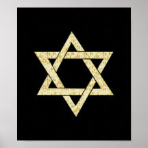 Estrela de David do Matzoh Poster