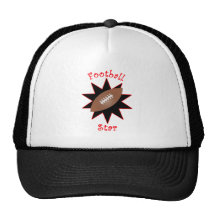 Estrela de futebol bone